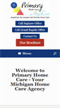 Mobile Screenshot of primaryhomecare.com